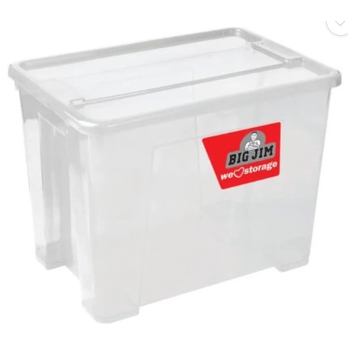 Big Jim Alpha Storage Box 20l (clear)
