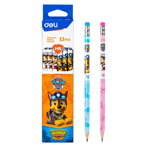 Deli Paw Patrol Graphite Pencil HB (each)