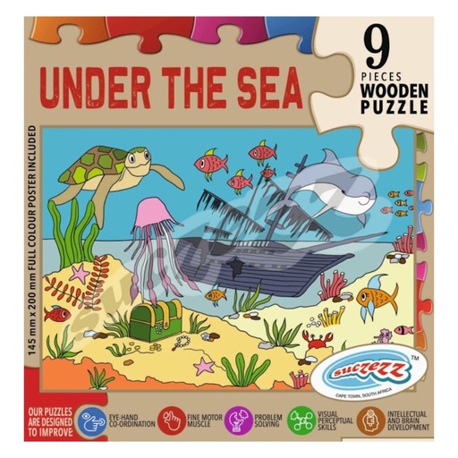 Under the Sea Puzzle (9 piece)