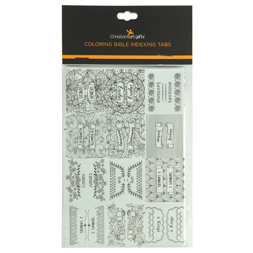 Bible Index Tabs to Colour English (ITAB012)