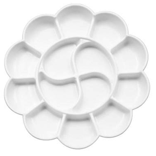 TechnoArt Colour Mixing Palette Flower Large (ø190mm)