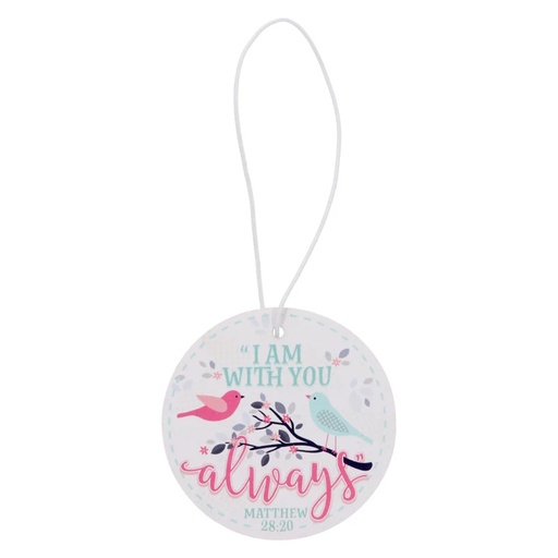 I Am With You Always Car Air Freshener (AIR002)