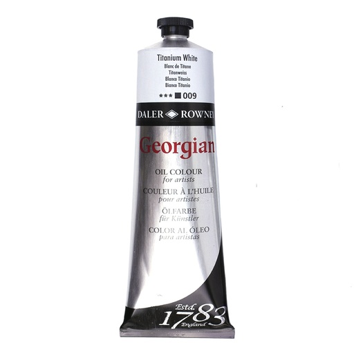 Daler Rowney Georgian Oil Paint 225ml (titanium white)
