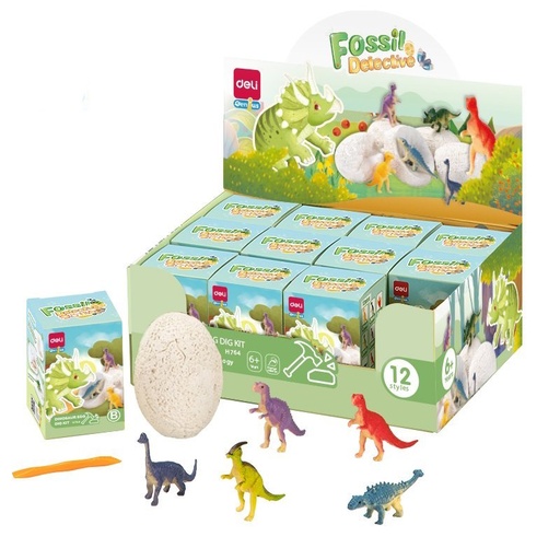 Deli Genius Fossil Detective Egg Dig Kit (assorted, each)