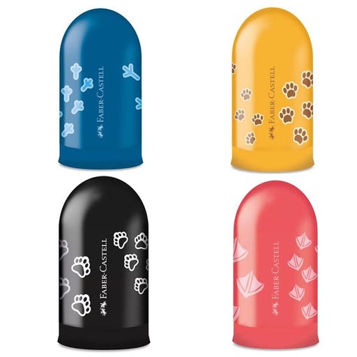Faber-Castell Footprint Motive Sharpener (assorted)