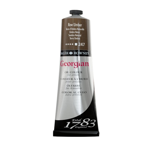 Daler Rowney Georgian Oil Paint 38ml (raw umber)