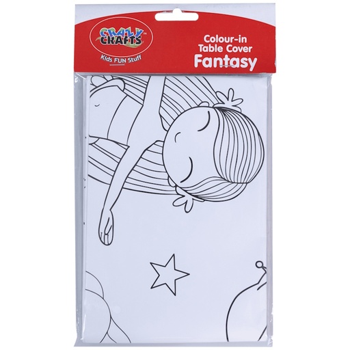Crazy Craft Colour-in Table Cover (fantasy)
