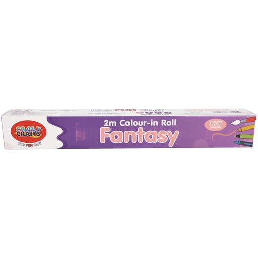 Crazy Craft Colour-in Roll (fantasy)