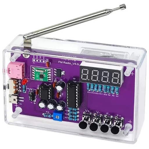 DIY Radio Kit with Case