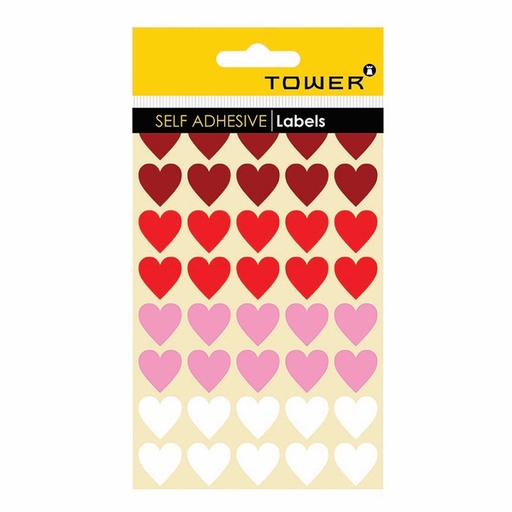 Tower Reward Stickers Valentines Hearts