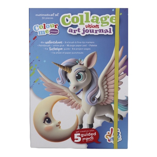 Colour Me Activities Collage Visions Art Journal