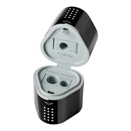 Faber-Castell Trio Sharpening Box Sharpener (black)