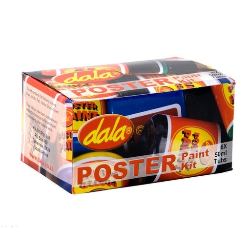 Dala Poster Paint Kit (6 x 50ml)