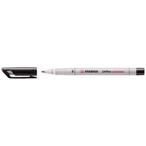 Stabilo OHP Fine Whiteboard Marker (black)