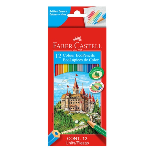 Faber-Castell Eco Colour Pencils (12)
