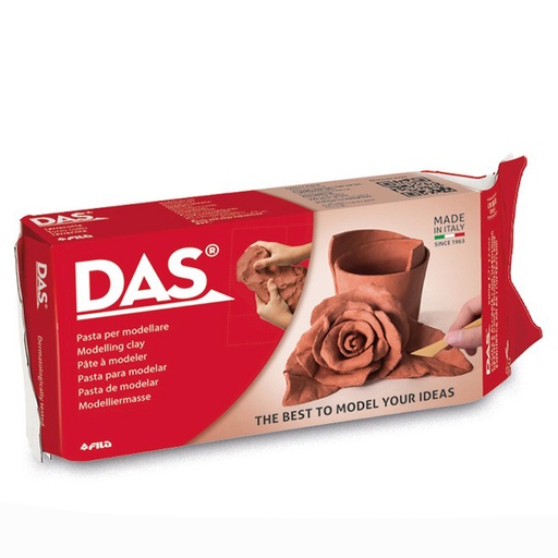 DAS Air Drying Clay 500g (terracota)