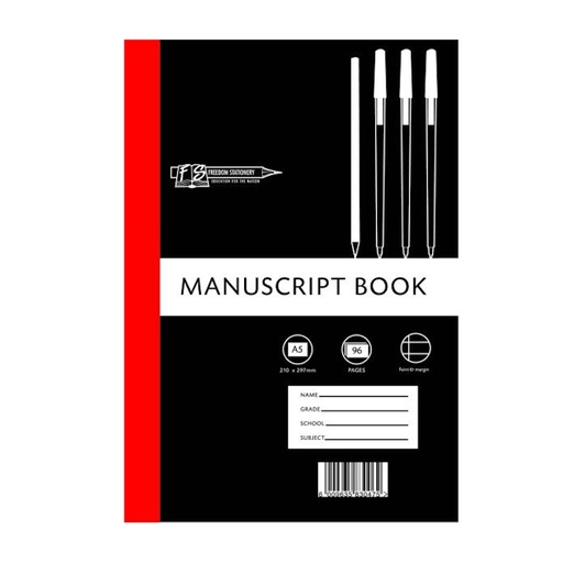 Manuscript Book FM A5 (96 page)