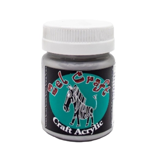 Zel Craft Acrylic Paint 60ml (silver)