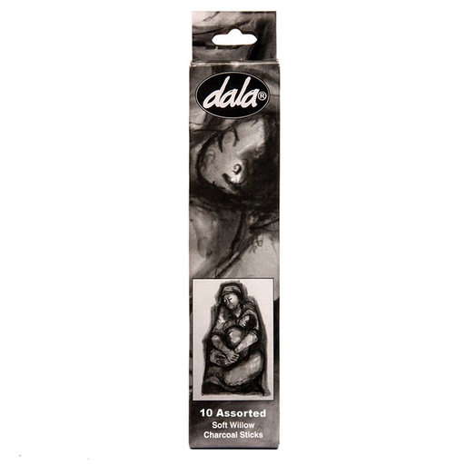 Dala Soft Willow Charcoal Sticks (10 assorted)